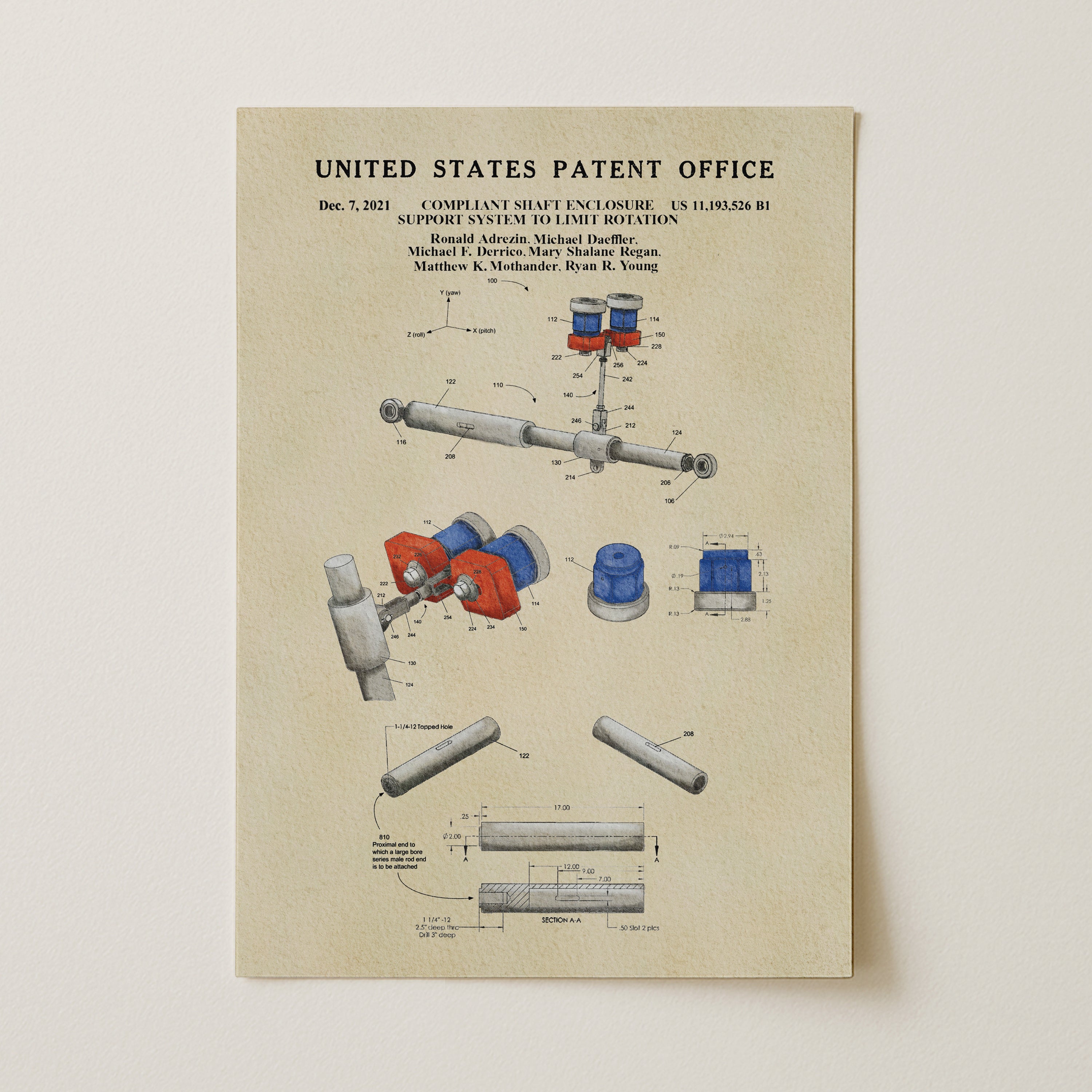 Shaft Enclosure Support System