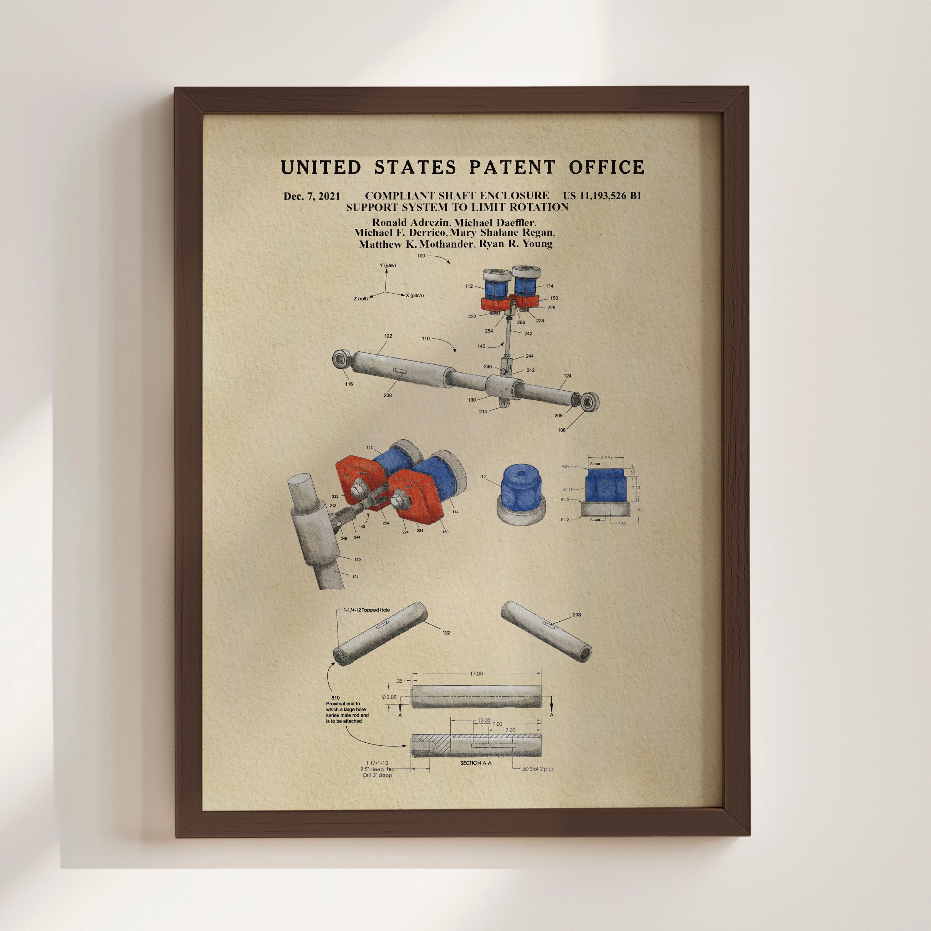 Shaft Enclosure Support System