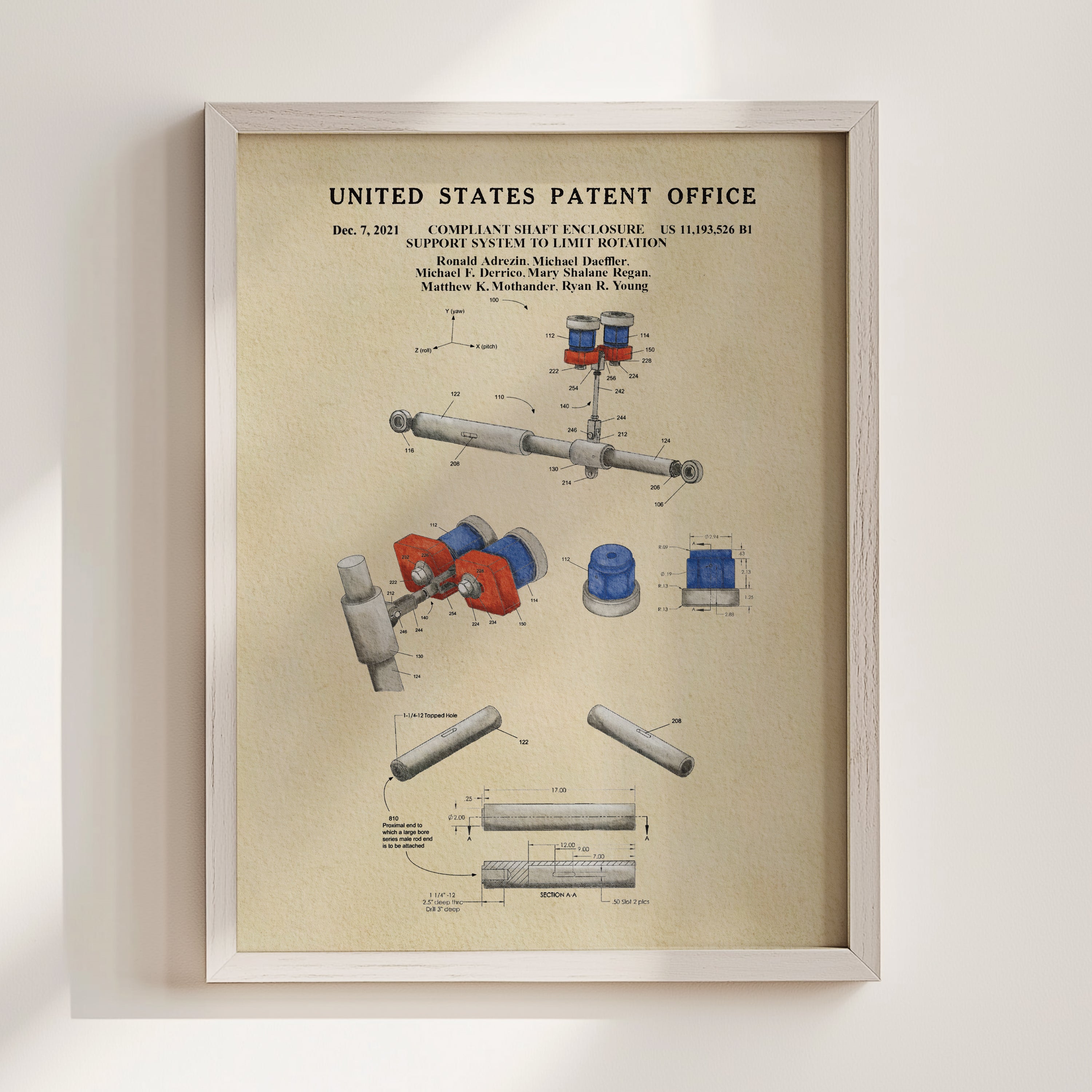 Shaft Enclosure Support System